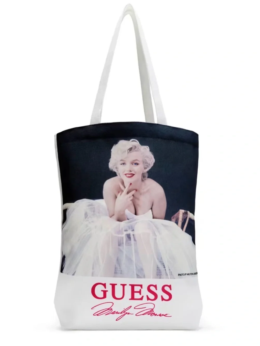 Marilyn Monroe GUESS Black & White Tote